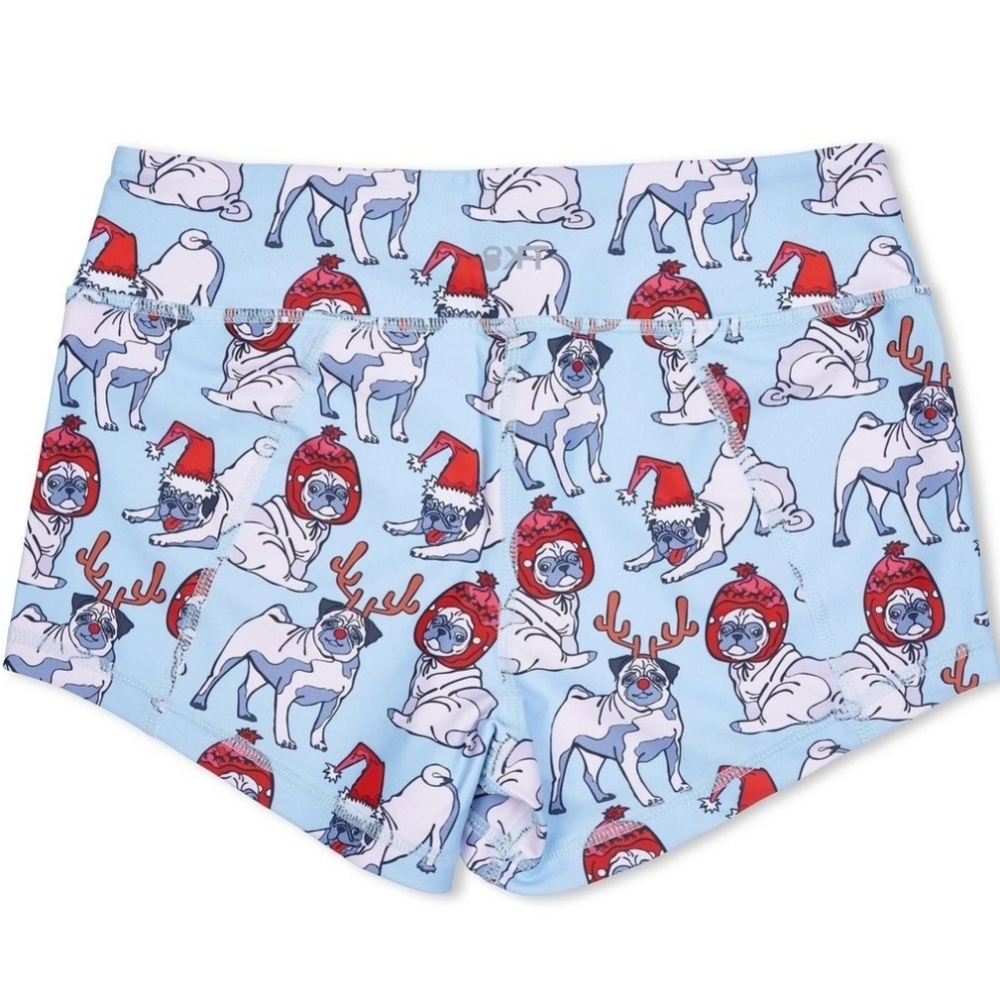KFT Christmas Dog Shorts, Size M